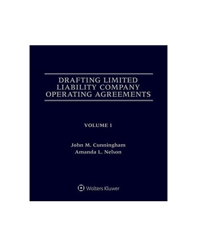 Drafting Limited Liability Company Operating Agreements, 5th Edition (1-year Online Subscription)
