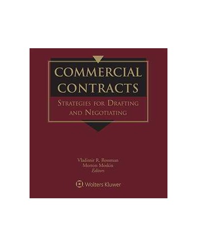 Commercial Contracts: Strategies for Drafting and Negotiating, 2nd Edition (1-year Online Subscription)