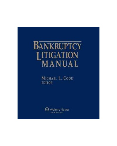 Bankruptcy Litigation Manual (1-year Online Subscription)