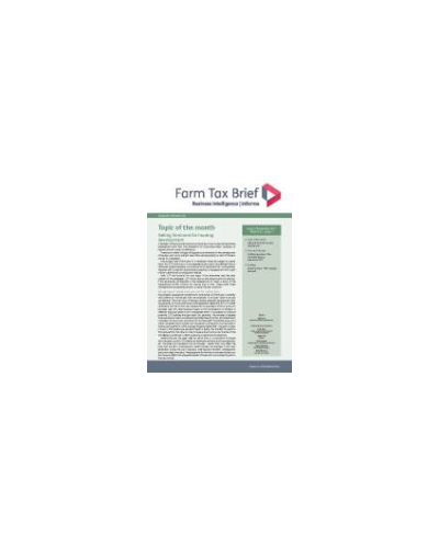 Farm Tax Brief: Online + Complimentary Print
