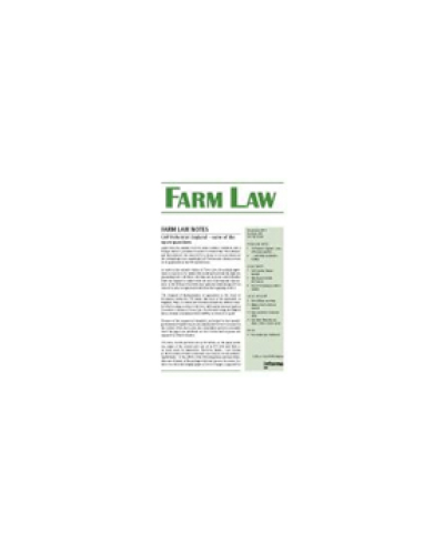 Farm Law: Print + PDF
