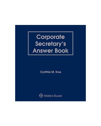 Corporate Secretary's Answer Book (1-year Online Subscription)
