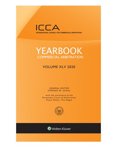 Yearbook Commercial Arbitration Volume-XLV, 2020