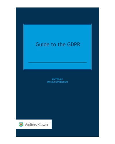 Guide to the GDPR