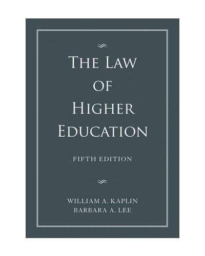 The Law of Higher Education