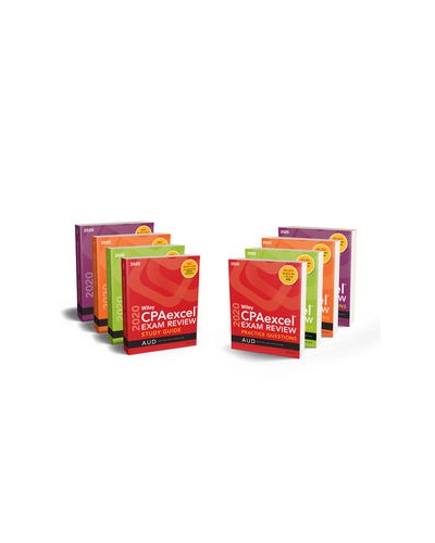 Wiley CPAexcel Exam Review 2020 Study Guide + Question Pack: Complete Set
