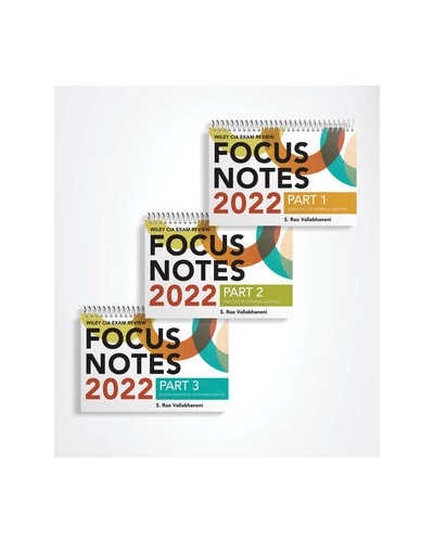 Wiley CIA 2022 Focus Notes: Complete Set