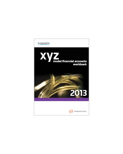 2013 XYZ Model Financial Accounts Workbook