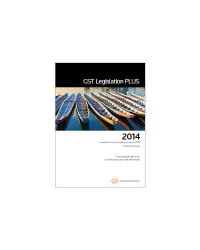 GST Legislation PLUS 2014
