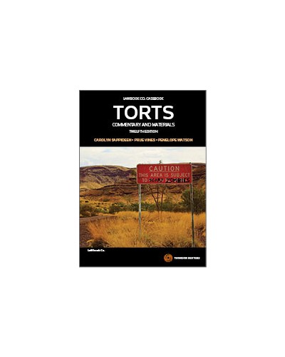 Torts: Commentary and Materials, 12th Edition