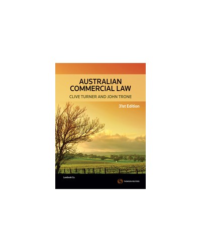 Australian Commercial Law, 31st Edition