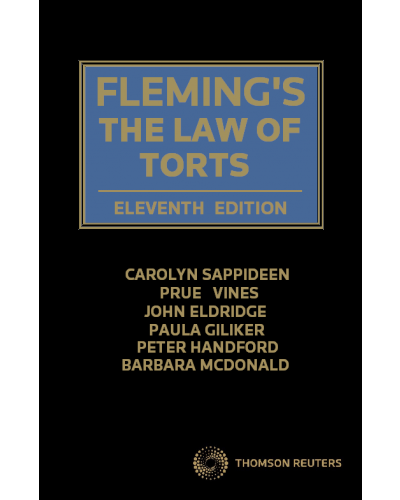 Fleming′s The Law of Torts, 11th Edition