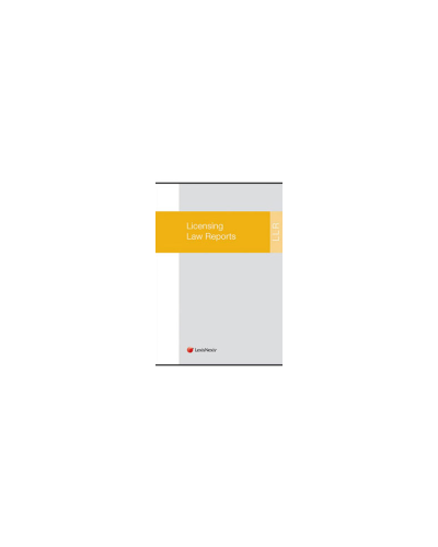 Licensing Law Reports
