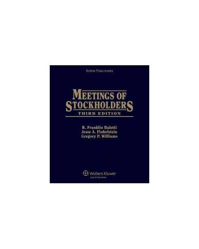 Meetings of Stockholders (1-year Online Subscription)