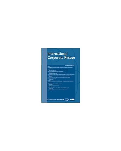 International Corporate Rescue: Print Only