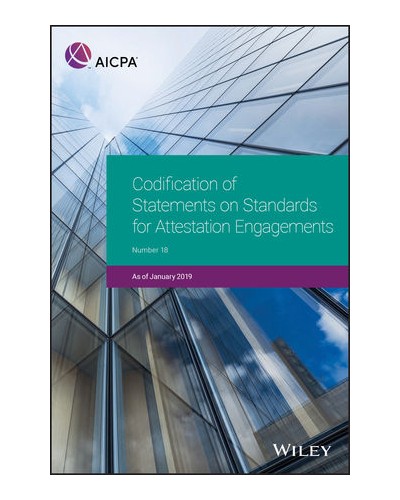 Codification of Statements on Standards for Attestation Engagements, January 2019
