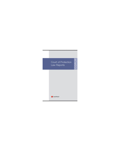 Court of Protection Law Reports