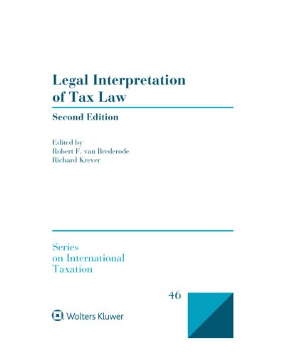 Legal Interpretation of Tax Law, 2nd Edition
