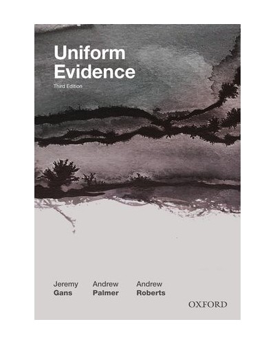 Uniform Evidence, 3rd Edition