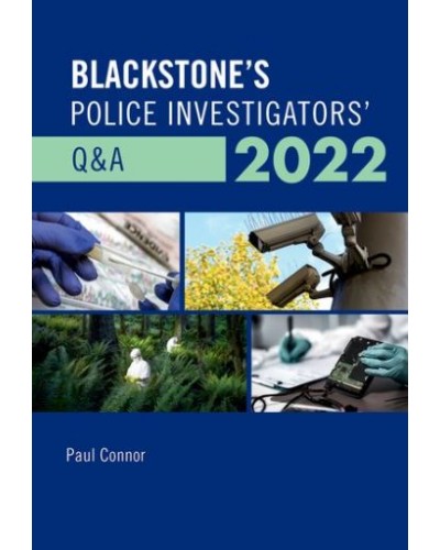 Blackstone's Police Investigators' Q&A 2022
