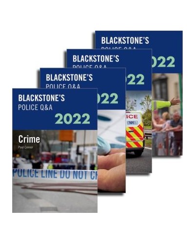 Blackstone's Police Q&A: Four Volume Pack 2022