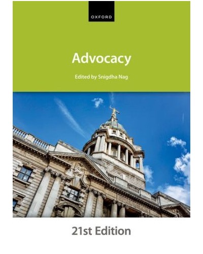 Bar Manual: Advocacy, 21st Edition