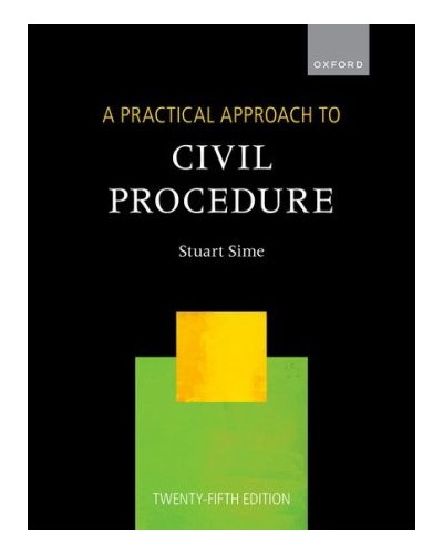 A Practical Approach to Civil Procedure 25th Edition