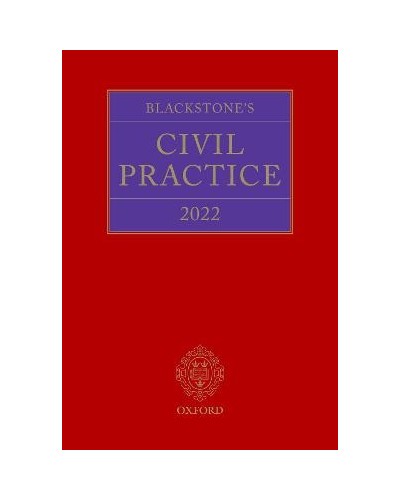 Blackstone's Civil Practice 2022