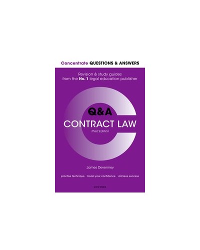 Concentrate Q&A: Contract Law, 3rd Edition