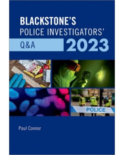 Blackstone's Police Investigators' Q&A 2023
