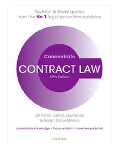 Concentrate: Contract Law - Revision and Study Guide 5th Edition