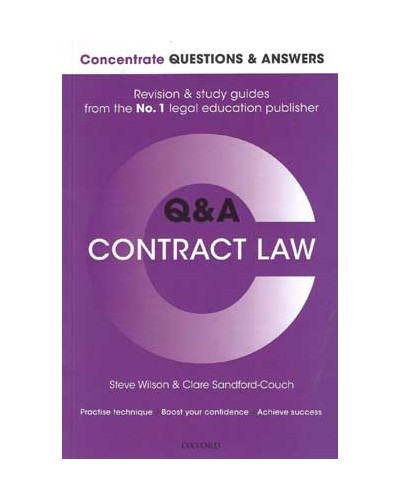 Concentrate Questions and Answers: Contract Law