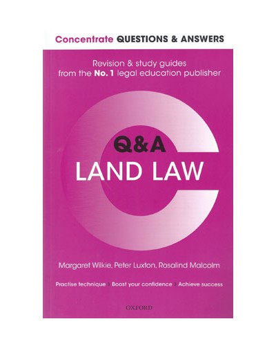 Concentrate Questions and Answers: Land Law