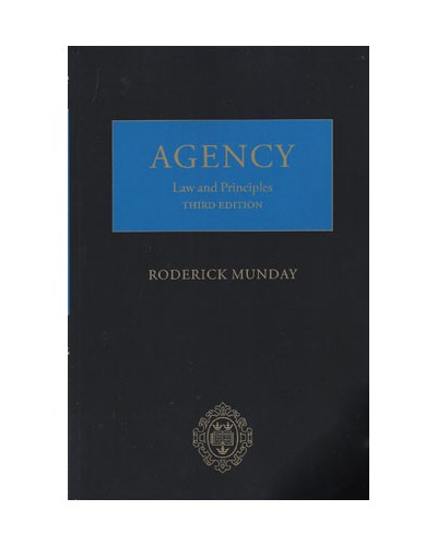 Agency: Law and Principles 3rd Edition