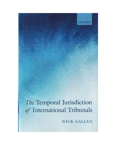 The Temporal Jurisdiction of International Tribunals
