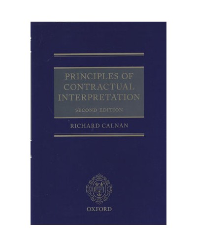 Principles of Contractual Interpretation, 2nd Edition