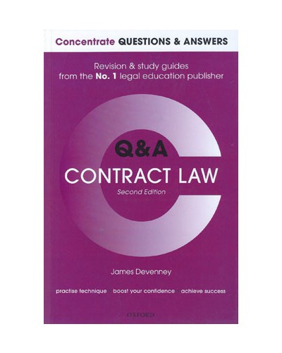 Concentrate Questions and Answers: Contract Law 2nd Edition