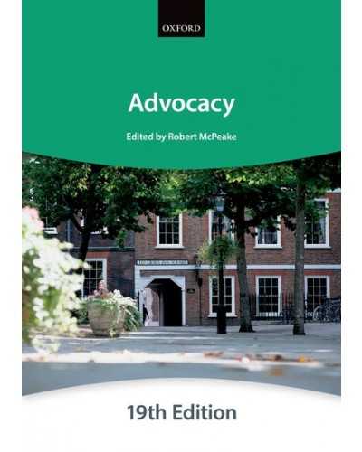 Bar Manual: Advocacy 19th Edition