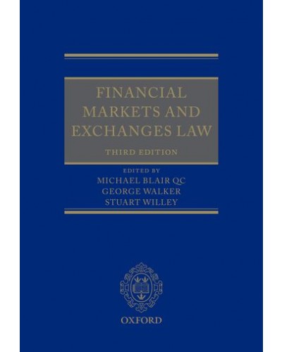 Financial Markets and Exchanges Law, 3rd Edition