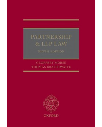 Partnership and LLP Law, 9th Edition