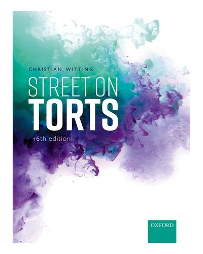 Street on Torts, 16th Edition