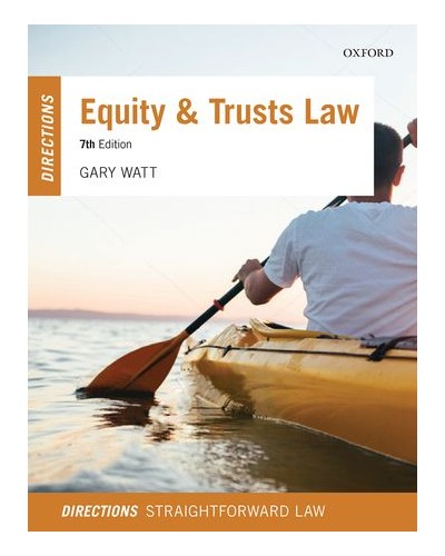 Equity and Trusts Law Directions, 7th Edition