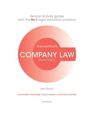 Concentrate: Company Law, 7th Edition
