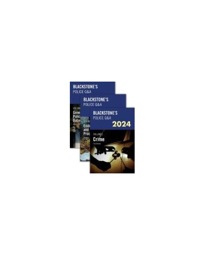 Blackstone's Police Q&A: Three Volume Pack 2024