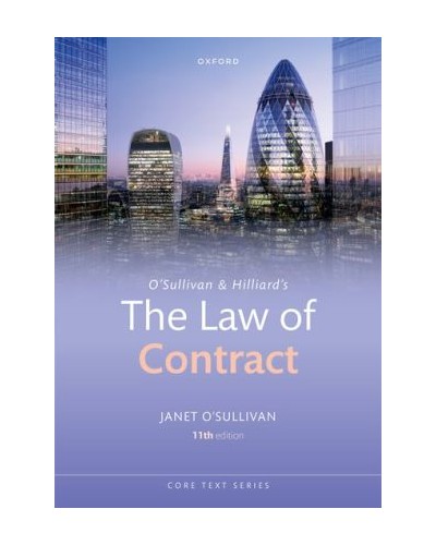 O'Sullivan & Hilliard's The Law of Contract, 11th Edition