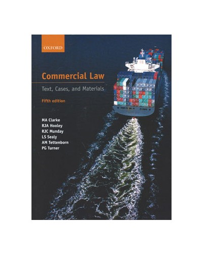 Commercial Law: Text, Cases & Materials 5th Edition