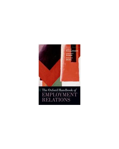 The Oxford Handbook of Employment Relations