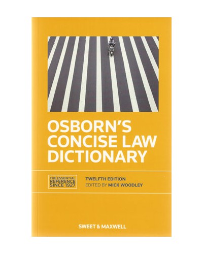 Osborn's Concise Law Dictionary, 12th Edition