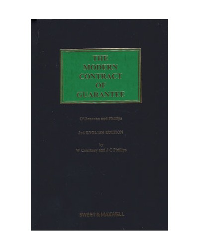 The Modern Contract of Guarantee 3rd English ed