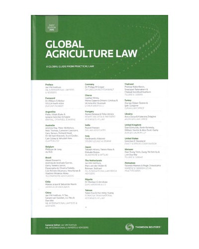 Agricultural Law: Jurisdictional Comparisons
